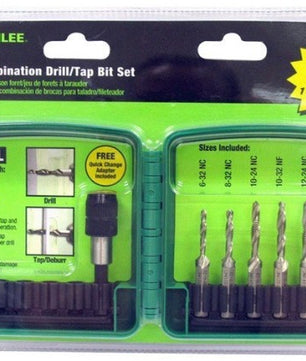 Greenlee DTAPKIT 6-Piece Drill Tap Set 6-32 to 1/4-20 - McCally Tool and Supply | Industrial Distributor & Repair