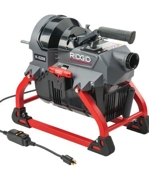 RIDGID 62378 K-5208, 115V 60Hz Sectional Drain Cleaner with Cables, Wire Basket Kit