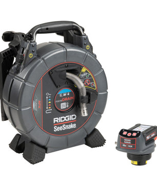 RIDGID 80653 SeeSnake microDRAIN APX and CSx Via System with TruSense, Battery, Charger