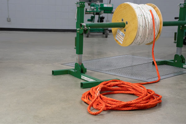 Greenlee HPR600 High Performance Cable Pulling Rope 19/32" x 600' with Indicator