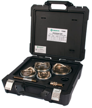 Greenlee 7308 Punch Kit Stainless Steel 2-1/2
