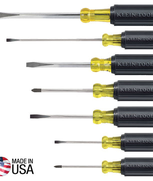 Klein Tools 85076 Screwdriver Set, Slotted and Phillips, 7-Piece - McCally Tool and Supply | Industrial Distributor & Repair