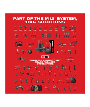 Milwaukee 2485-20 M12 Fuel 1/4