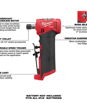 Milwaukee 2485-20 M12 Fuel 1/4