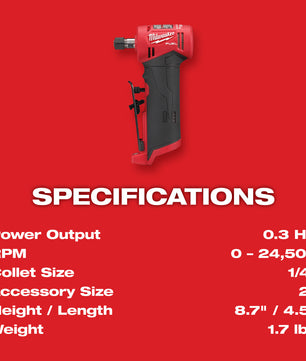 Milwaukee 2485-20 M12 Fuel 1/4