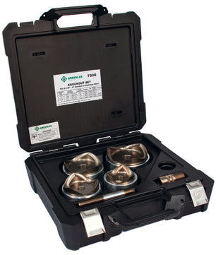 Greenlee 7308 Punch Kit Stainless Steel 2-1/2