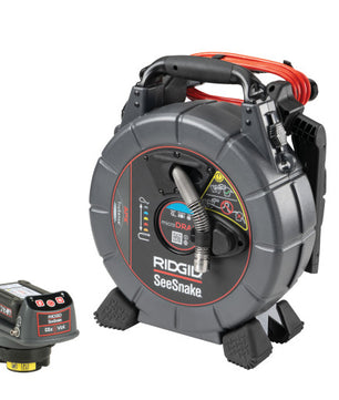 RIDGID 80653 SeeSnake microDRAIN APX and CSx Via System with TruSense, Battery, Charger
