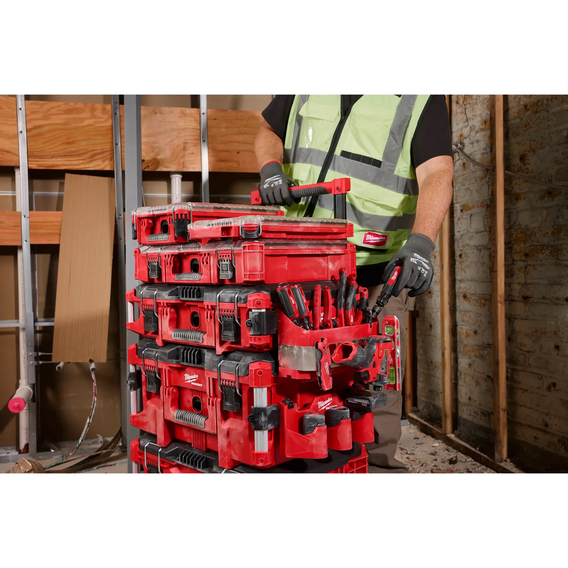 Milwaukee 48-22-8602 PACKOUT™ Tool Box Caddy Attachment - McCally Tool and Supply | Industrial Distributor & Repair