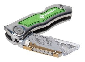 Greenlee 0652-22 Folding Utility Knife - McCally Tool and Supply | Industrial Distributor & Repair