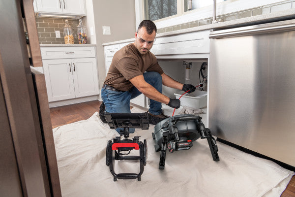 RIDGID 78728 SeeSnake microREEL APX and CSx Via System with TruSense, Battery, Charger