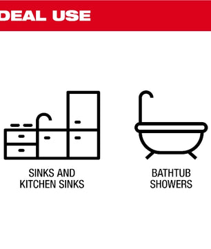 Milwaukee 2772A-21 M18 FUEL™ Drain Snake w/ CABLE DRIVE™ with 5/16” Cable