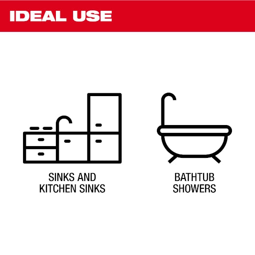 Milwaukee 2772A-21 M18 FUEL™ Drain Snake w/ CABLE DRIVE™ with 5/16” Cable
