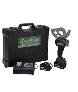 Greenlee ESR1000LX11 Battery Ratchet Cutter, 120V Charger - McCally Tool and Supply | Industrial Distributor & Repair