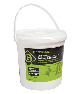 Greenlee CRM-1 Cable-Cream Cable Pulling Lubricant (One Gallon) - McCally Tool and Supply | Industrial Distributor & Repair