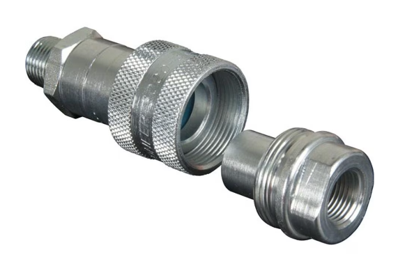Simplex C209, 3/8" NPTF, High Flow Coupler Set Complete with 2 Dust Caps