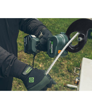 Greenlee ESR25LX11 ACSR Ratchet Cable Cutter with Batteries and Charger - McCally Tool and Supply | Industrial Distributor & Repair