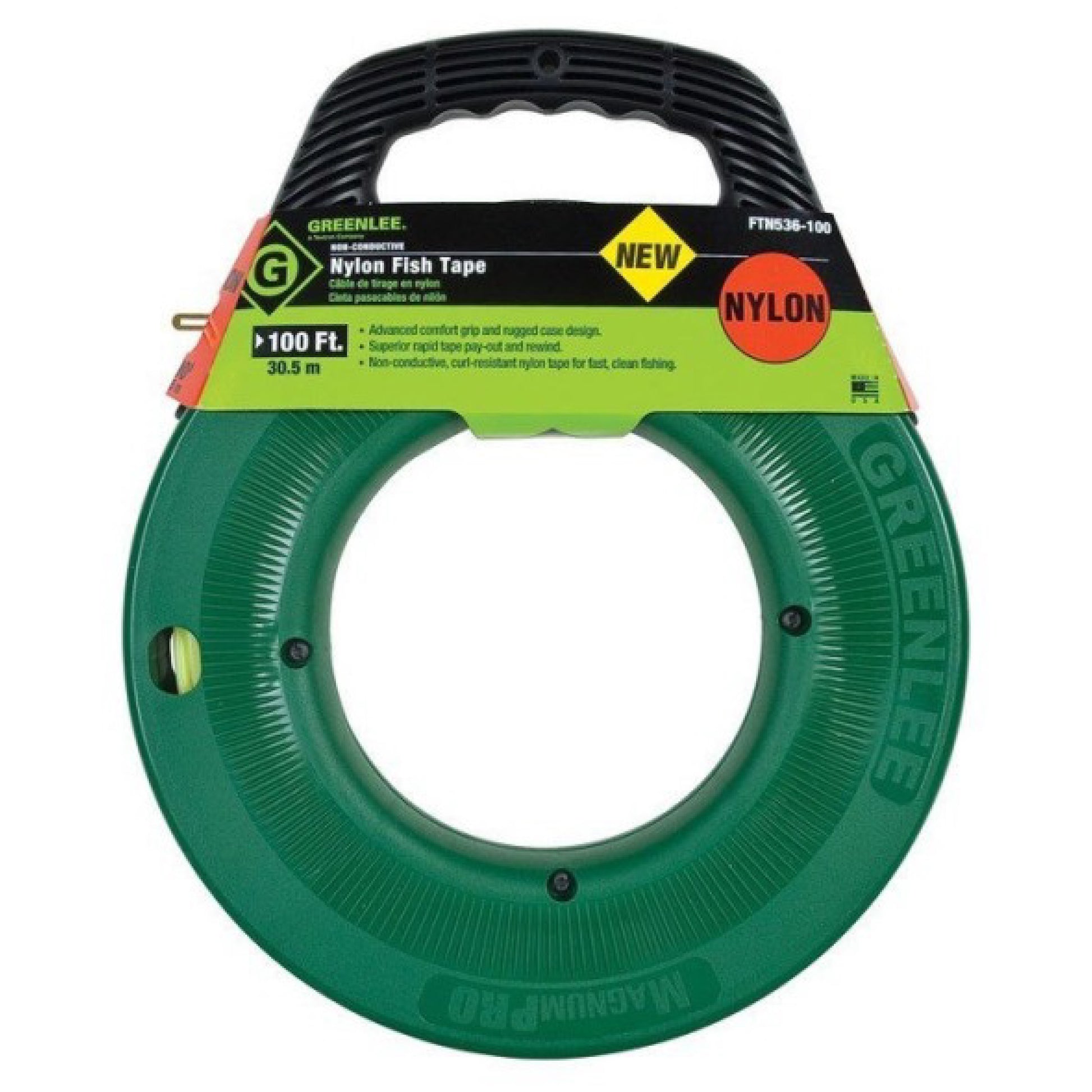 Greenlee FTN536-100 100' Nylon Fish Tape