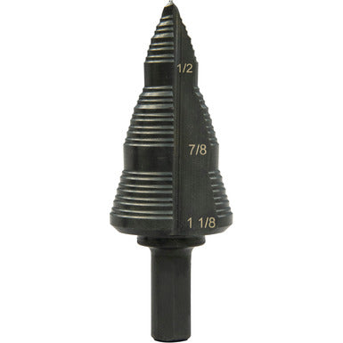 Greenlee GSBSET3 Step Bit Set (#1, #4, #9) - McCally Tool and Supply | Industrial Distributor & Repair