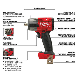 Milwaukee 2960-20 M18 FUEL™ 3/8