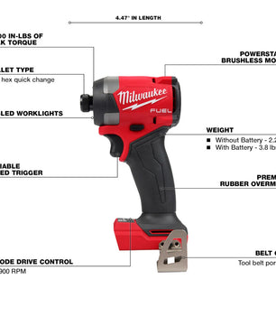 Milwaukee 3697-27 M18 Fuel 7-Tool Combo Kit - McCally Tool and Supply | Industrial Distributor & Repair