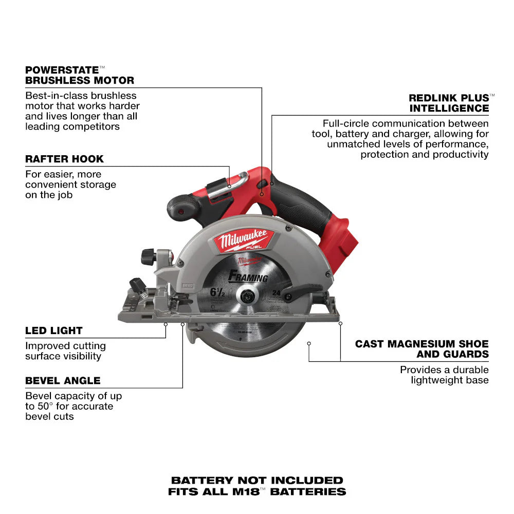 Milwaukee 3697-27 M18 Fuel 7-Tool Combo Kit - McCally Tool and Supply | Industrial Distributor & Repair