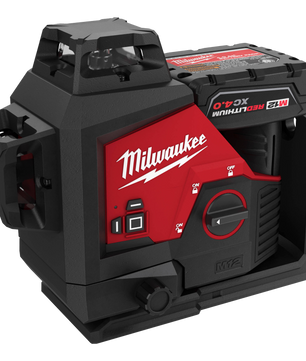 Milwaukee 3632-21 M12™ Green 360° 3-Plane Laser Kit - McCally Tool and Supply | Industrial Distributor & Repair