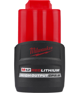 Milwaukee 48-11-2425 M12 REDLITHIUM High OUTPUT CP2.5 Battery Pack - McCally Tool and Supply | Industrial Distributor & Repair