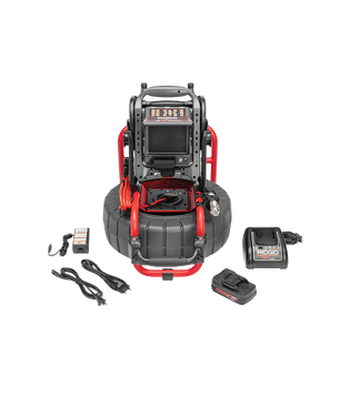 RIDGID 63818 SeeSnake Compact M40 System with CS6x Versa Monitor, 1 Battery and Charger - McCally Tool and Supply | Industrial Distributor & Repair