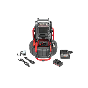 RIDGID 63828 SeeSnake Compact C40 System with CS6x Versa Monitor, 1 Battery and Charger - McCally Tool and Supply | Industrial Distributor & Repair