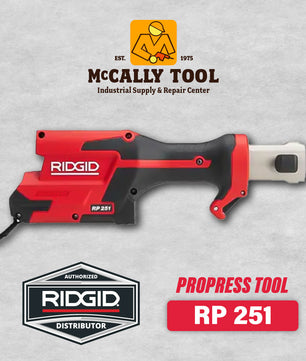 RIDGID 78148 RP 251 Press Tool Battery Kit with ProPress Jaws (1/2 in., 3/4 in., 1 in., 1 1/4 in.) - McCally Tool and Supply | Industrial Distributor & Repair