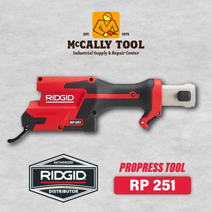 RIDGID 78148 RP 251 Press Tool Battery Kit with ProPress Jaws (1/2 in., 3/4 in., 1 in., 1 1/4 in.) - McCally Tool and Supply | Industrial Distributor & Repair