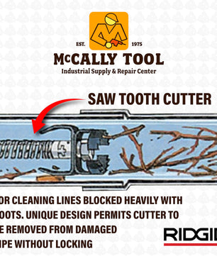RIDGID 92505 T-408 Sawtooth Cutter 3