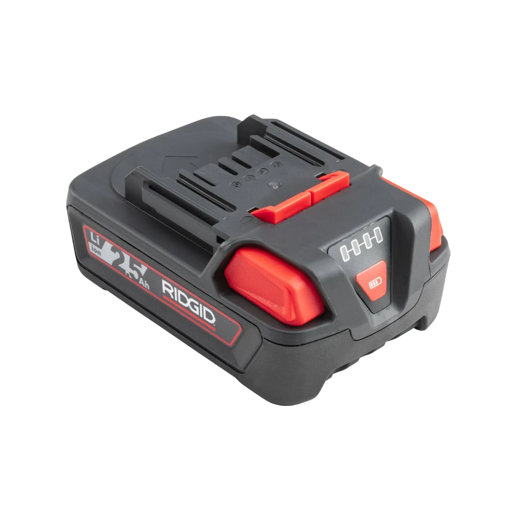 RIDGID 56513 18V 2.5Ah Advanced Lithium Battery - McCally Tool and Supply | Industrial Distributor & Repair