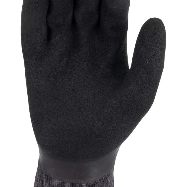 Radians RWG28 Cut Protection Level A2 Dipped Waterproof Winter Gripper Glove, XL