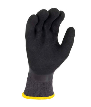Radians RWG28 Cut Protection Level A2 Dipped Waterproof Winter Gripper Glove, XL