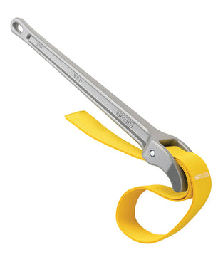 RIDGID 31370 18” Aluminum Strap Wrench for Plastic with 17” x 1-3/4” Strap - McCally Tool and Supply | Industrial Distributor & Repair