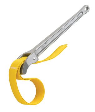 RIDGID 31370 18” Aluminum Strap Wrench for Plastic with 17” x 1-3/4” Strap - McCally Tool and Supply | Industrial Distributor & Repair