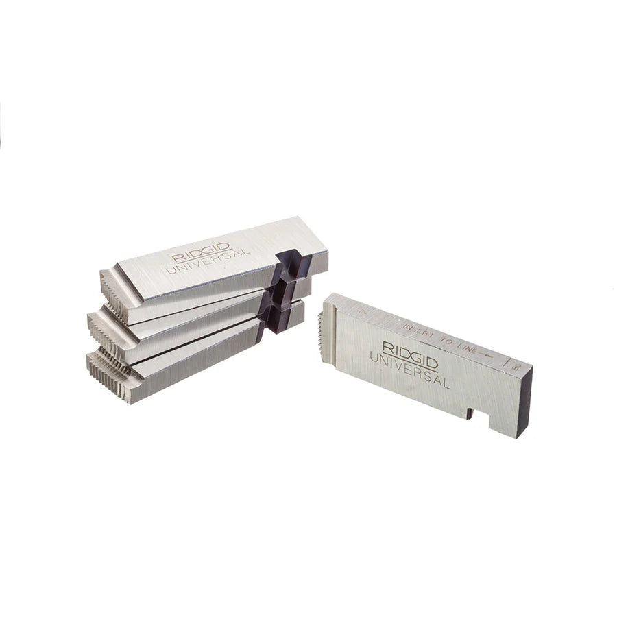 RIDGID 47745 1/2" to 3/4" - 14 NPT Universal Dies Alloy RH (4pk) - McCally Tool and Supply | Industrial Distributor & Repair