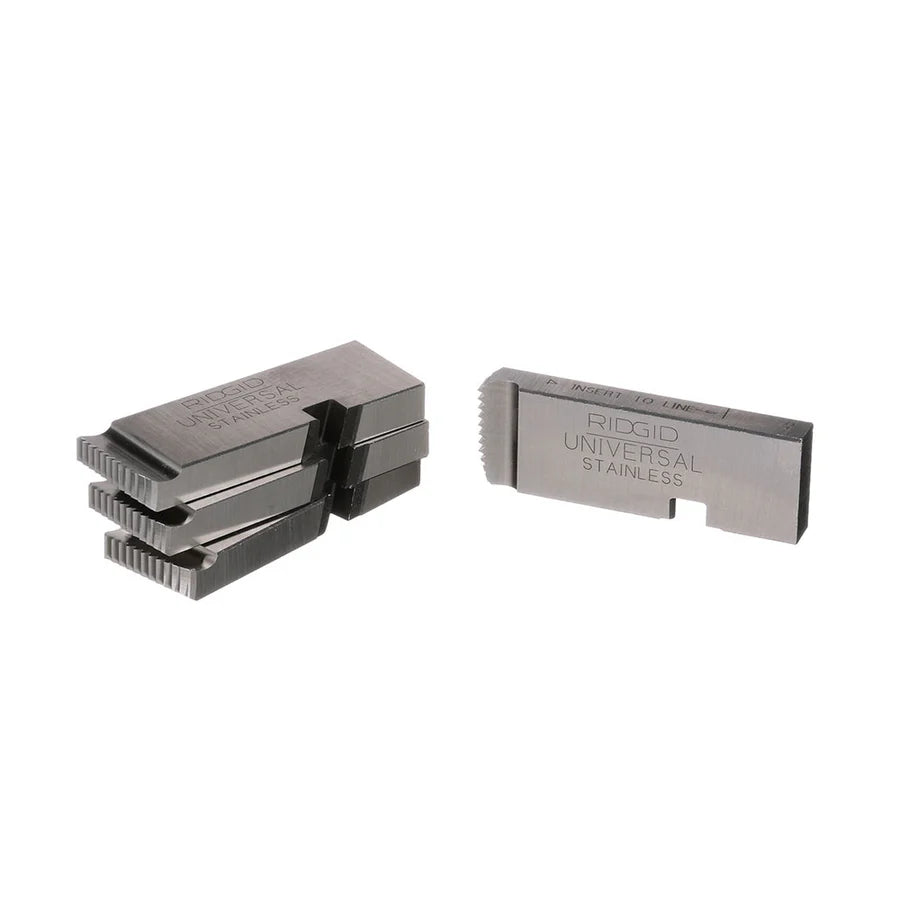 RIDGID 47790 1"-2" - 11-1/2 NPT Universal Dies High Speed for Stainless Steel RH (4pk) - McCally Tool and Supply | Industrial Distributor & Repair