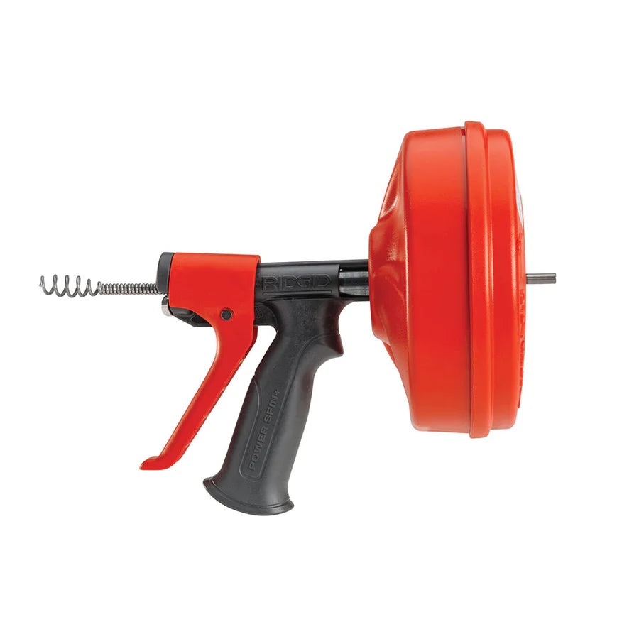RIDGID 57043 Power Spin+ Drain Cleaner with Autofeed - McCally Tool and Supply | Industrial Distributor & Repair