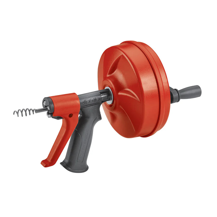 RIDGID 57043 Power Spin+ Drain Cleaner with Autofeed - McCally Tool and Supply | Industrial Distributor & Repair