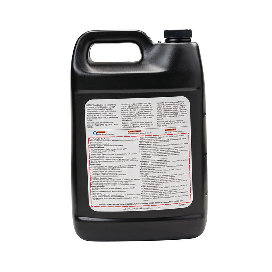 RIDGID 74012 Extreme Performance Stainless Steel Thread Cutting Oil (1 Gallon) - McCally Tool and Supply | Industrial Distributor & Repair