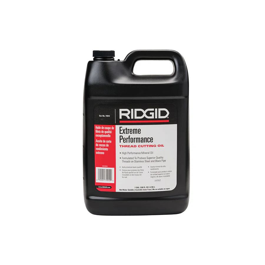 RIDGID 74012 Extreme Performance Stainless Steel Thread Cutting Oil (1 Gallon) - McCally Tool and Supply | Industrial Distributor & Repair
