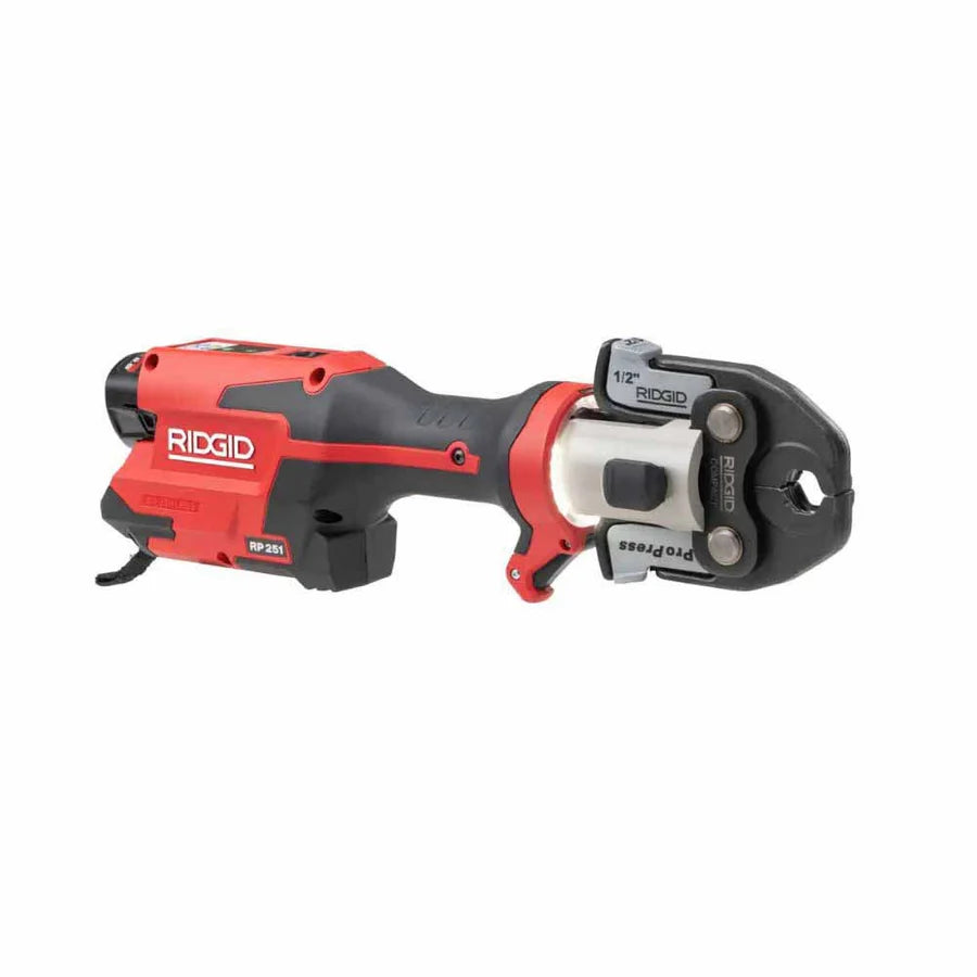 RIDGID 78158 RP 251 Press Tool Battery Kit with ProPress Jaws (1/2"-1") - McCally Tool and Supply | Industrial Distributor & Repair