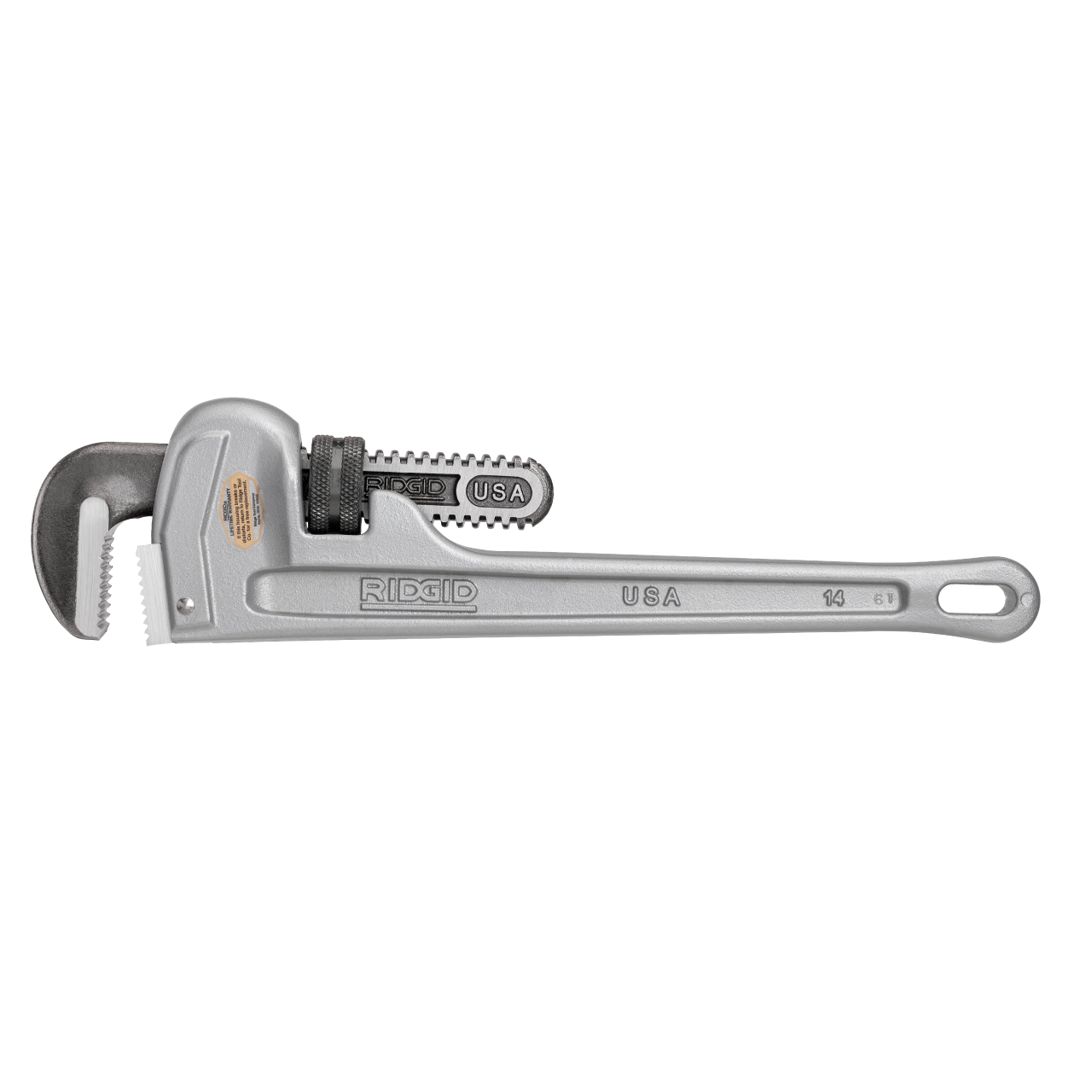RIDGID 31095 14" Aluminum Straight Pipe Wrench