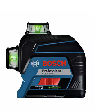 Bosch GLL3-300G 200 ft. Green 360-Degree Laser Level Self Leveling with Visimax Technology