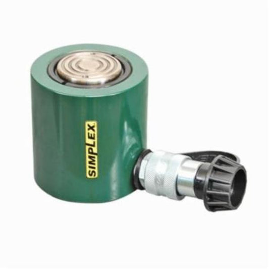 Simplex RLS302 30 ton (266,9 kN) Capacity, 2.44 in (62 mm) Stroke, Single-Acting, Low Height Hydraulic Cylinder