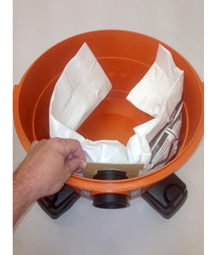 RIDGID 40153 VF3503 High-Efficiency 6-9 Gallon Vacuum Dust Bags - McCally Tool and Supply | Industrial Distributor & Repair