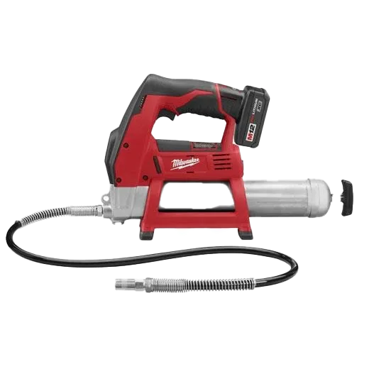 Milwaukee 2446-21XC M12™ Cordless LITHIUM-ION Grease Gun Kit - McCally Tool and Supply | Industrial Distributor & Repair