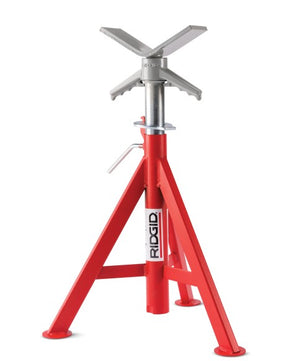RIDGID 56657 V-Head Low Pipe Stand - McCally Tool and Supply | Industrial Distributor & Repair